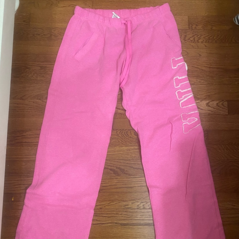 Pink! sweatpants